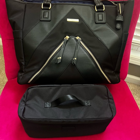 Minkeeblue “Madison” Black Tote Bag - Picture 3 of 5